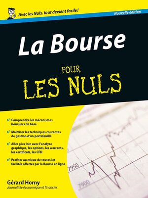 cover image of La bourse Pour les Nuls, 2e édition